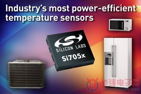 Silicon Labs推出新型超低功耗温度传感器