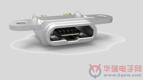 TE Connectivity针对移动设备推出防水型Micro USB 2.0连接器