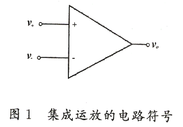 集成运算放大器主要参数及理想模型分析详解