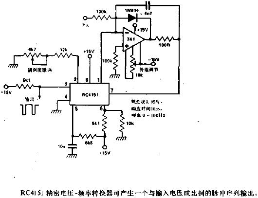 精密压控振荡器电路图