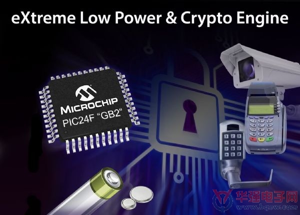 Microchip超低功耗MCU 兼顾嵌入式资料流量与安全