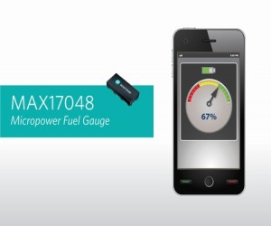 Maxim推业内最便捷的锂离子电池电量计