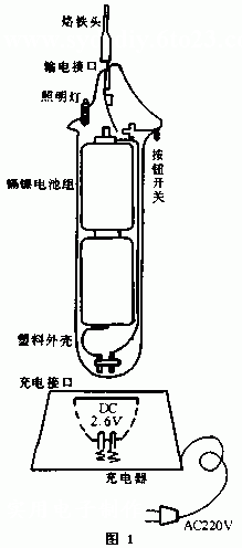15W直流无感储能电烙铁原理