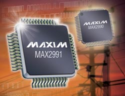 Maxim推出完全集成的模拟前端(AFE) MAX2991