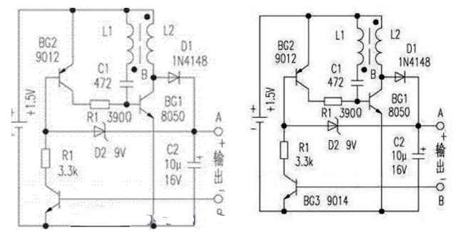 最简单9v升压电路图大全