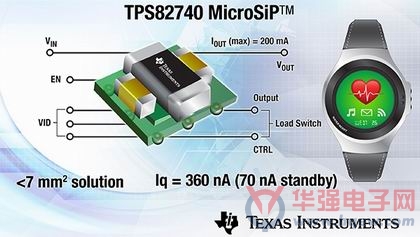 德州仪器推出最小、最低功耗的微型 DC/DC 电源模块
