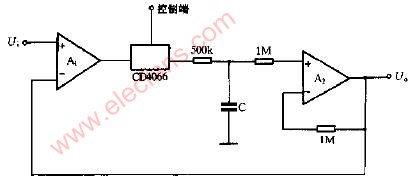 采样信号保持电路图