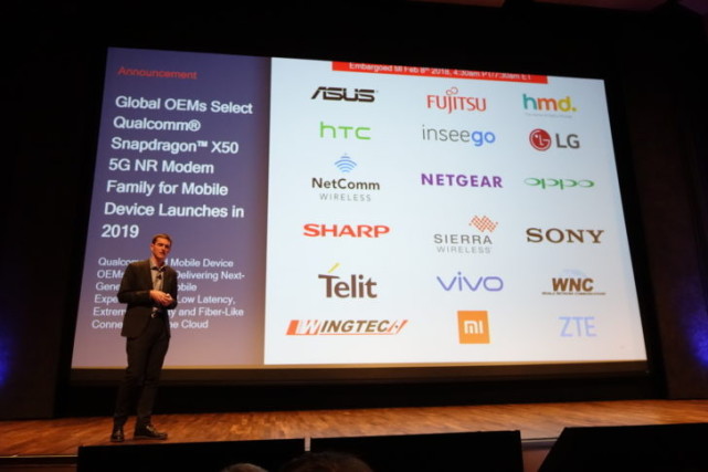 高通公布5G基带芯片合作伙伴名单 三星魅族榜上无名