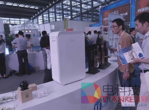 海尔智能除醛机亮相智慧家庭博览会 一小时除醛逾九成