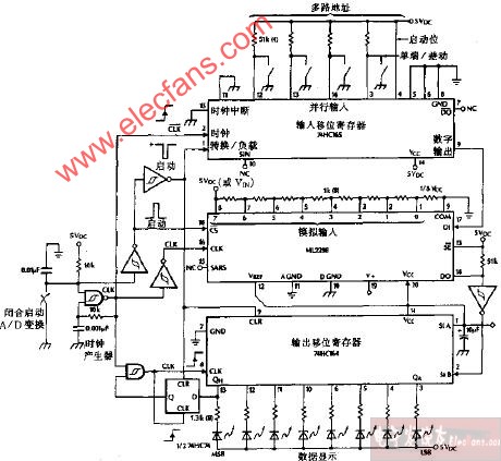 ML2288与传感器独立电路图