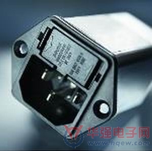 SCHURTER紧凑型带滤波器电源输入模块KFA现已配有接地线扼流圈