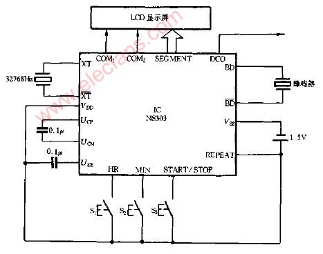 NS303典型应用电路图