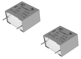 KEMET Electronics R52P AEC-Q200 X2薄膜电容器的介绍、特性、应用及技术指标