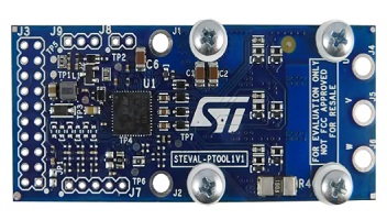 意法半导体STEVAL-PTOOL1V1参考设计，适用于基于STSPIN32F0B的低压无刷电动工具