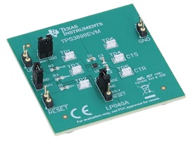 德州仪器TPS3899EVM电压监控器评估模块的介绍、特性、及电路板布局结构