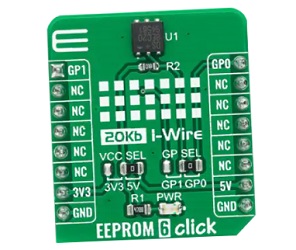 Mikroe EEPROM 6 Click的介绍、特性、应用及电路板概览