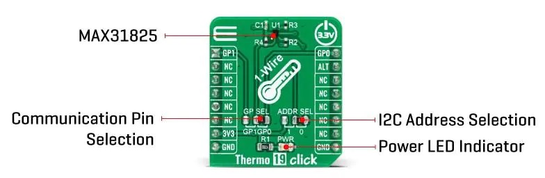 可提供准确的温度测量的Mikroe Thermo 19 Click的介绍、特性、应用及功能结构