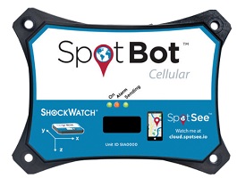 SpotSee SpotBot细胞冲击和温度监测仪的介绍、特性、应用及技术指标
