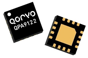 Qorvo宽频带、高增益、高峰值功率驱动放大器QPA9122的介绍、特性及应用