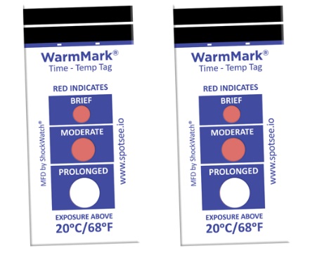 SpotSee WarmMark温度指示器的介绍、特性、及应用领域