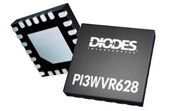 达尔科技PI3WVR628 2:1 MIPI开关的介绍、特性、应用及结构原理图