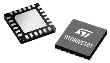 意法半导体STDRIVE101三重半桥栅极驱动器的介绍、特性、应用、电路及原理图