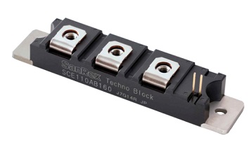 SanRex SCE110AB160晶闸管电源模块的介绍、特性、应用及封装