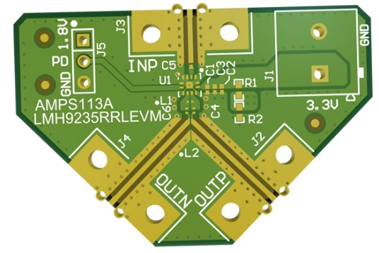 Texas Instruments LMH9235-EVM评估模块 (EVM)