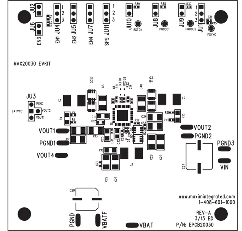 MAX20030EVKIT评估套件介绍_特性_功能结构图