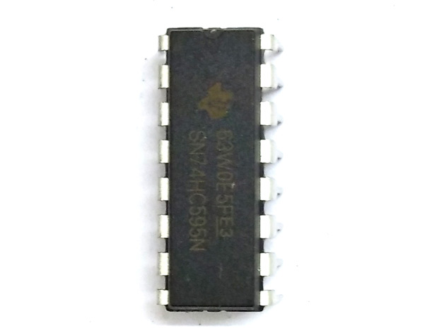 74HC595 8位串行输入-并行输出移位寄存器的中文资料_特性_引脚图及功能_电路图_及应用领域