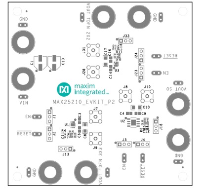 评估MAX25210性能的工具MAX25210EVKIT电路板_特性_接口功能图_及配套外设