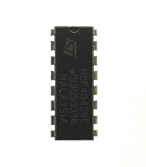 CD4042-四通道触发器IC_引脚配置_应用领域