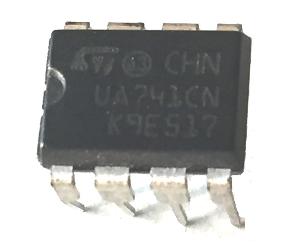 LM741运算放大器IC_引脚配置_应用