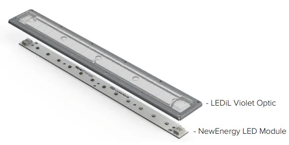 LSB1-12G08 UVC线性LED模块_特性_电路原理图_机械制图及应用