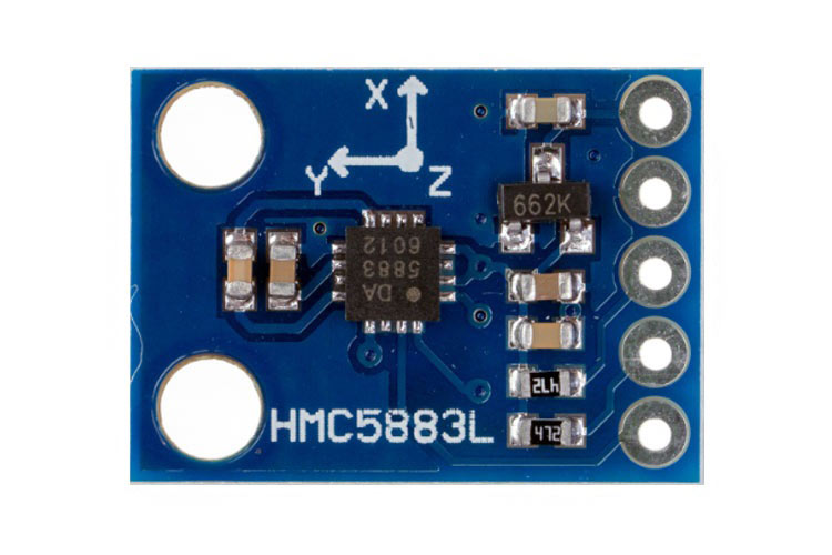 HMC5883L磁力计模块_引脚配置_功能应用