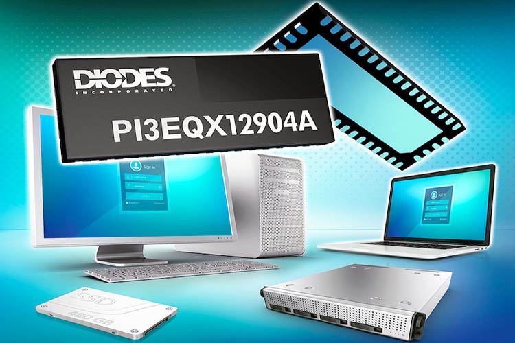 PI3EQX12904A-转接驱动器-具有8Gps速度，线性均衡和低功耗操作