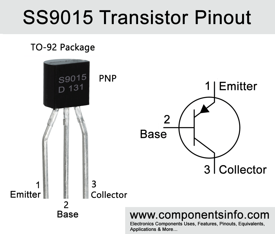 用于低增益信号放大,具有低噪声功能的BJT晶体管SS9015