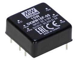 SKMW15和DKMW15 15W DC-DC稳压转换器介绍_特性及应用领域
