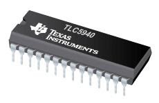 德州仪器TLC5940  具有点校正功能的16通道，12位PWM LED驱动器介绍_引脚图