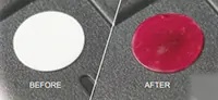 3M的水接触指示器胶带，可在与水接触时改变颜色
