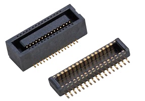 BergStak 0.40mm自对准B2B连接器，具有独特的自对准功能，可支持盲插，确保可靠的连接