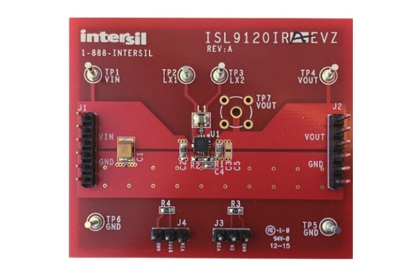 SL9123超低IQ降压稳压器的演示和开发平台ISL9123IRC-EVZ介绍